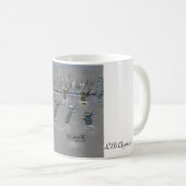 Petit Pois Skating in NY Coffee Mug (Devant droit)