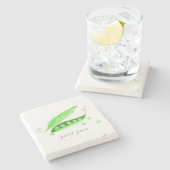 Petit Pois Stenen Onderzetter (Zijkant)