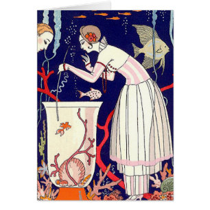 PETIT POISSON ÉTONNANT, MODE DE BEAUTÉ ART DÉCO