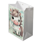 Petit poney dans un sac cadeau Whimsical Forest (Devant Angle)