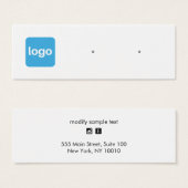 Petit Porte-Écran d'oreille de logo personnalisé (Devant & derrière)