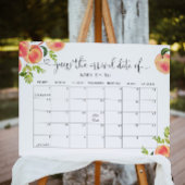 Petit poster de calendrier pour deviner la date pr