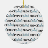 Petit Prince 1er Ornement de Noël (Dos)