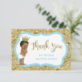 Petit Prince Carte de remerciements, Bleu, Parties (Debout devant)