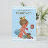 Petit prince sur des chevrons de Merci de (Debout devant)