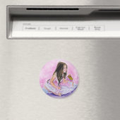 Petit Princesse Kissing Frog Magnet (In Situ (Lave-vaisselle))