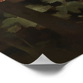 Petit Renard Dans une Impression sur Toile de Fond (Coin)