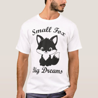 Petit Renard, Grands Rêves T-Shirt de Renard de De