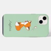 Petit renard mignon et endormi (Verso Horizontal)