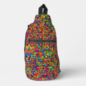 Petit sac à bandoulière éclaboussure (Recto)