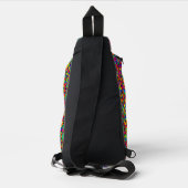 Petit sac à bandoulière éclaboussure (Verso)