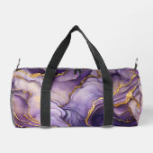 Petit sac à double marbré violet (Verso)