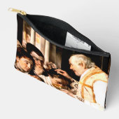 Petit sac à fermeture éclair avec image de la Sain (Ouvrir)