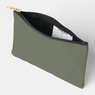 Petit sac à imprimé vert olive