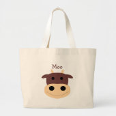 Petit sac brun mignon de vache (Devant)