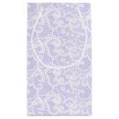 Petit Sac Cadeau 100e Anniversaire Pansy Pasket Sur Dentelle (Dos)