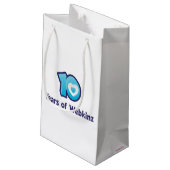 Petit Sac Cadeau 10 ans de Webkinz Logo (Dos Angle)