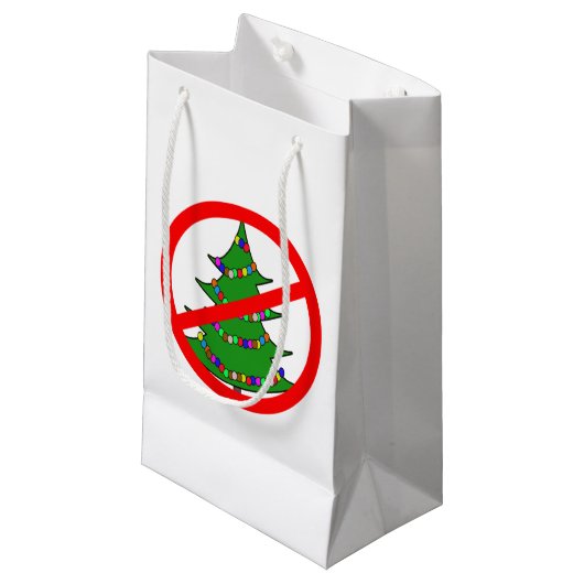 Petit Sac Cadeau 12-21 Humbug Day (Devant Angle)