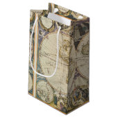 Petit Sac Cadeau 1702 Une nouvelle carte du monde (Dos Angle)