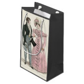Petit Sac Cadeau 1823 Antique Homme Mariage Femme Mode (Dos Angle)