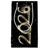 Petit Sac Cadeau 2026 Graduation Confetti and Sparkler (Devant)