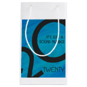 Petit Sac Cadeau 20e anniversaire de la Décennie bleue (Devant)