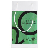 Petit Sac Cadeau 20e anniversaire de la Décennie verte (Devant)