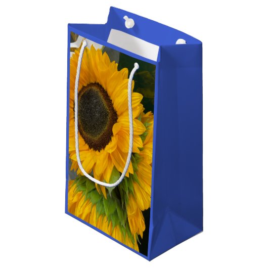 Petit Sac Cadeau 3rd Anniversary Sunflower (Devant Angle)