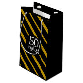 Petit Sac Cadeau 50 et Fabulous Black and Gold (Dos Angle)