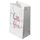 Petit Sac Cadeau 5e anniversaire Filles Bonjour Cinq mignonnes Enfa (Dos Angle)