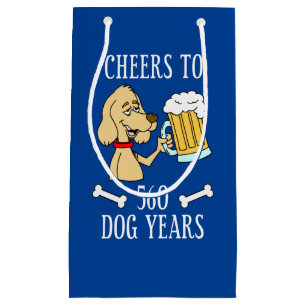 Petit Sac Cadeau 80e anniversaire de Cheers To 560