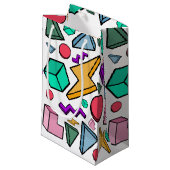 Petit Sac Cadeau 80s esthétique Vintage rétro (Devant Angle)