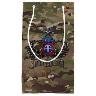 Petit Sac Cadeau 82e Camo Jumpmaster aéroporté