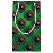 Petit Sac Cadeau 8 Balle Fer de Noël (Devant)