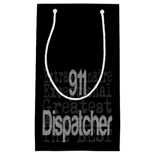 Petit Sac Cadeau 911 Dispatcher Extraordinaire Petit Cadeau (Devant)