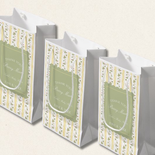 Petit Sac Cadeau A berry sweet baby is on the way 