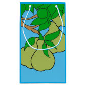 Petit sac cadeau à poires (Dos)