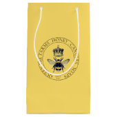 Petit Sac Cadeau Abeille d'or Apiary produits de miel (Devant)