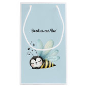 Petit Sac Cadeau Abeille dorée douce comme peut être (Dos)
