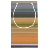 Petit Sac Cadeau Abstract #1: Yellow and grey (Dos)