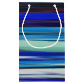 Petit Sac Cadeau Abstract #2: Blue blur (Dos)