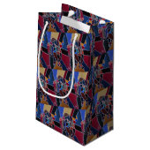 Petit Sac Cadeau Abstract Bull Painting by Alfred Fox (Dos Angle)