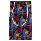 Petit Sac Cadeau Abstract Bull Painting by Alfred Fox (Devant)