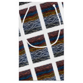 Petit Sac Cadeau Abstract Seafront Painting by Alfred Fox (Dos)