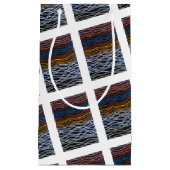 Petit Sac Cadeau Abstract Seafront Painting by Alfred Fox (Devant)