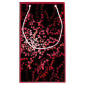 Petit Sac Cadeau Abstract Splatter Dots Of Pinks And Reds Pattern (Dos)