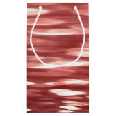 Petit Sac Cadeau Abstrait #2 : Flou rouge (Dos)