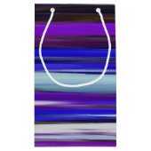 Petit Sac Cadeau Abstrait #2 : Flou ultraviolet (Dos)