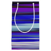 Petit Sac Cadeau Abstrait #2 : Flou ultraviolet (Devant)