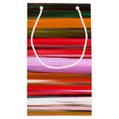 Petit Sac Cadeau Abstrait #2 : Orange blur (Dos)